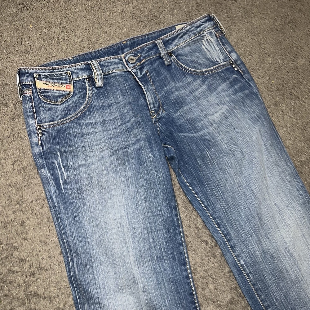 VINTAGE Diesel Cheren Boot Cut Jean men's light distressed Size 32x32